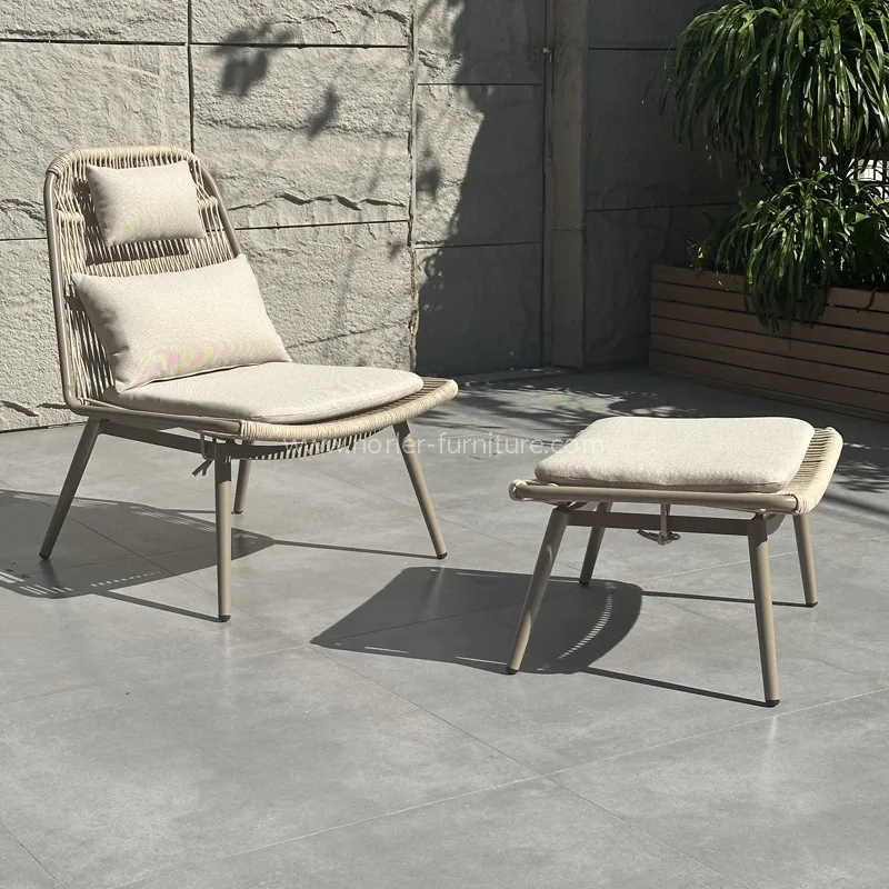 مجموعة مسطحات مقدمة من الألومنيوم الحبل في الهواء الطلق