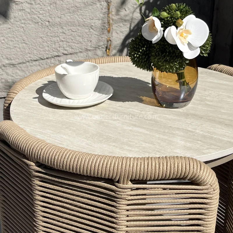 مجموعة مسطحات مقدمة من الألومنيوم الحبل في الهواء الطلق