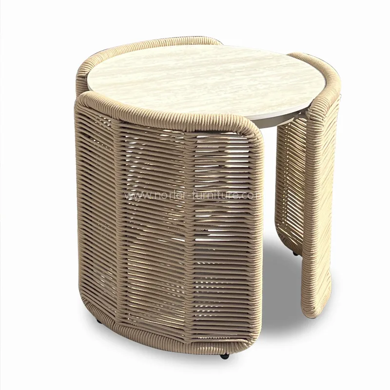 مجموعة مسطحات مقدمة من الألومنيوم الحبل في الهواء الطلق