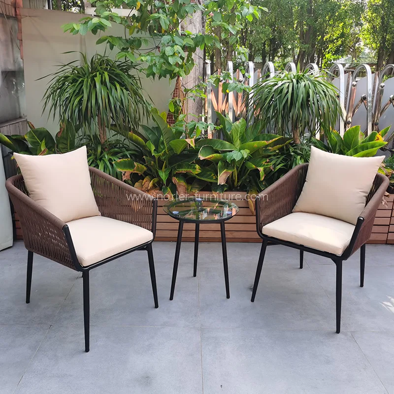 مجموعة شرفات الألومنيوم المقاومة للطقس في الهواء الطلق