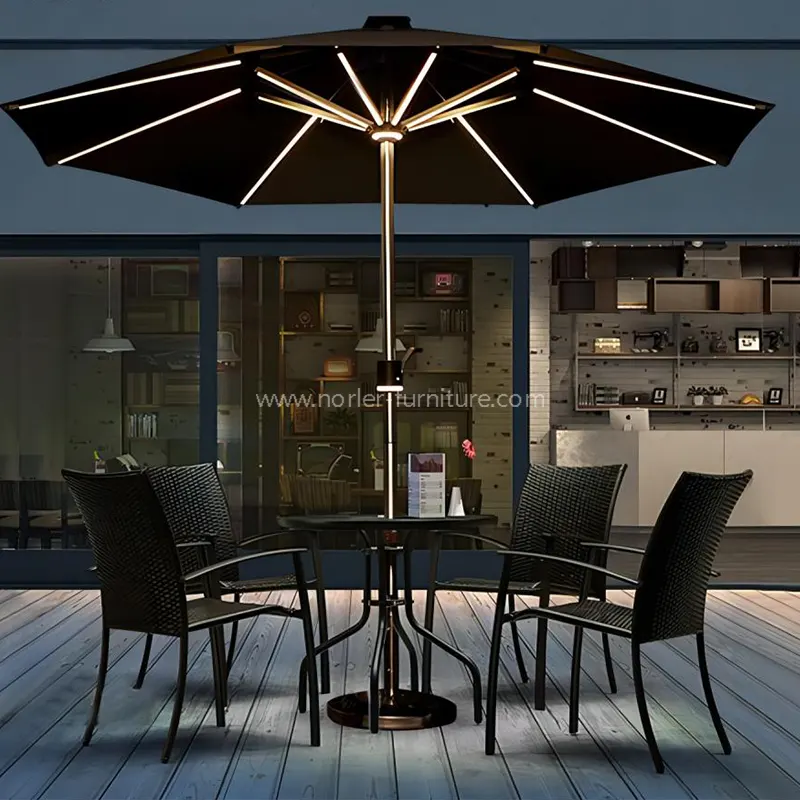 ذكية LED التبريد الشمسي والتدفئة الباراسول